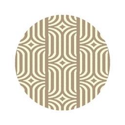 PALACE 96350 (Rond, 120X120, IVOIRE)