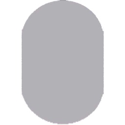 AUTRICHE 10000 (Ovale, 65X100, GRIS CLAIRE)