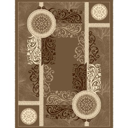 NOUR 53929 (Rectangular, 200X150, BRUN PALE)