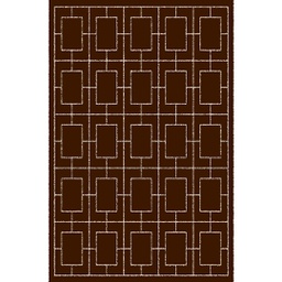 ميلودي 9796D (مستطيل, 190X275, لون القهوة البني / عاجي)
