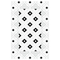 CIRTA 93240 (Rectangulaire, 180X270, BLANC CASSE)