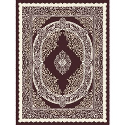 MELODIE 8905A (Rectangular, 190X150, MARRON CAFE_IVOIRE)