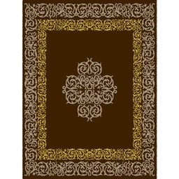 PLAZA 96765 (Rectangular, 300X400, MARRON CAFE)