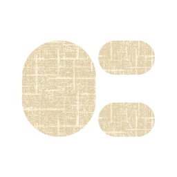ANKARA 98450 (Oval, ( O 100X130 + 2O 60X100 ), BEIGE)