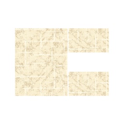 ANKARA 98470 (Rectangular, ( T 100X130 + 2T 60X100 ), CREME)