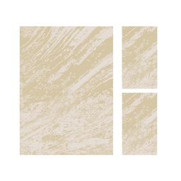 DUBAI 94582 (Rectangulaire, ( T 160X220 + 2T 60X110 ), BEIGE)