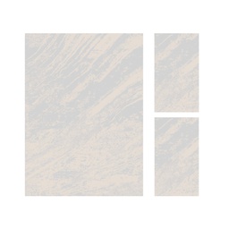 DUBAI 94582 (Rectangular, ( T 160X220 + 2T 60X110 ), GRIS CLAIRE)