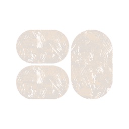 MADRID 93110 (Oval, ( O 80X130 + 2O 65X100 ), ECRU SHRINK - CHAMPAGNE)