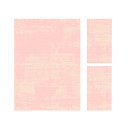 DUBAI 92482 (Rectangular, ( T 160X220 + 2T 60X110 ), BOIS DE ROSE)