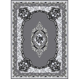 MELODIE 91150 (Rectangulaire, 190X275, GRIS FONCE_GRIS CLAIRE)