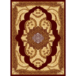 ميلودي 8903A (مستطيل, 190X275, لون الشوكلاطة البنية / قشدي)
