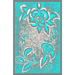 NOUR 6077K (Rectangular, 200X150, GRIS FONCE)