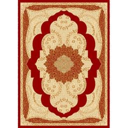 MELODIE 89030 (Rectangulaire, 165X230, BORDEAUX_CREME)