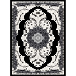 MELODIE 8903C (Rectangular, 190X275, NOIRE_GRIS CLAIRE)