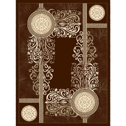 نور 53929 (مستطيل, 200X150, لون القهوة البني)