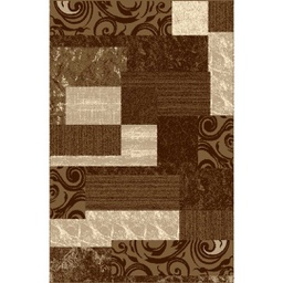 NOUR 50819 (Rectangulaire, 200X275, MARRON BRONZE)