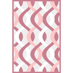 CIRTA 93380 (Rectangulaire, 180X270, BOIS DE ROSE)