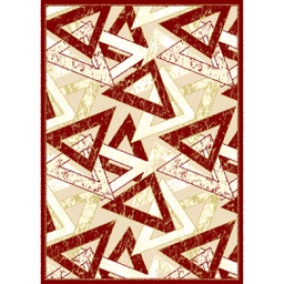 BRAGA 98710 (Rectangular, 200X280, BORDEAUX)