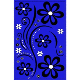 RELAX 50775 (Rectangulaire, 240X400, BLEU ROI)