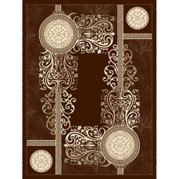 NOUR 5392B (Rectangular, 200X150, MARRON CAFE)
