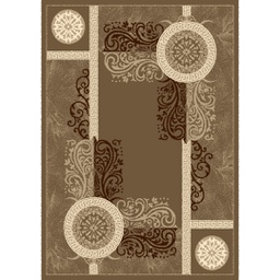 NOUR 53920 (Rectangular, 165X230, BRUN PALE)