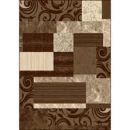 NOUR 50810 (Rectangular, 165X230, BRUN PALE)