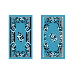 RELAX 2005E (Rectangulaire, 60X220, BLEU TURQUOISE)