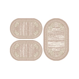 براغا 98730 (بيضوي, ( O 80X130 + 2O 65X100 ), بني برونزي)