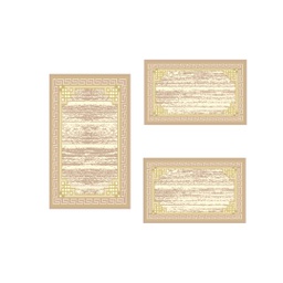 BRAGA 98730 (Rectangulaire, ( T 80X130 + 2T 65X100 ), MARRON BRONZE)