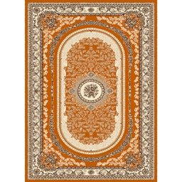 NOUR 95287 (Rectangular, 200X275, BRIQUE FONCE)