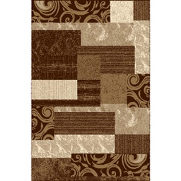 NOUR 50817 (Rectangulaire, 200X275, MARRON CHOCO)