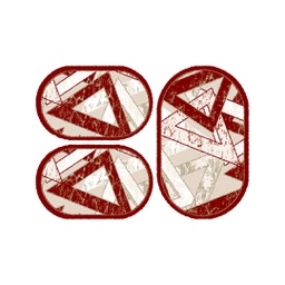BRAGA 98710 (Oval, ( O 80X130 + 2O 65X100 ), BORDEAUX)