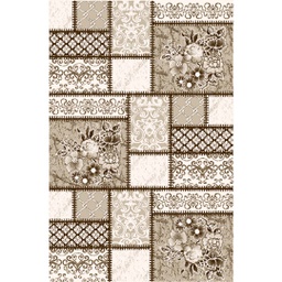 NOUR 79342 (Rectangular, 200X275, BLANC CASSE)