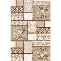 NOUR 79341 (Rectangular, 200X275, BLANC CASSE)