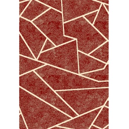 NOUR 96213 (Rectangular, 160X230, BORDEAUX)