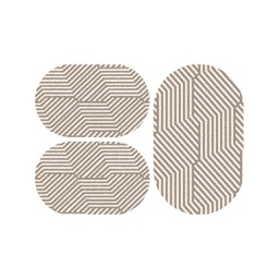 بالاص 97500 (بيضوي, ( O 80X130 + 2O 65X100 ), عاجي)