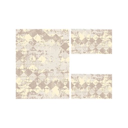DUBAI 97411 (Rectangular, ( T 100X130 + 2T 60X100 ), MARRON BRONZE)