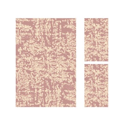 DUBAI 9239L (Rectangulaire, ( T 160X220 + 2T 60X110 ), BOIS DE ROSE)