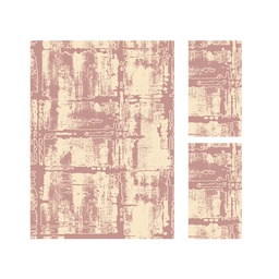 DUBAI 9459L (Rectangulaire, ( T 160X220 + 2T 60X110 ), BOIS DE ROSE)