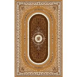 NOUR 95283 (Rectangular, 250X400, MARRON MIEL)