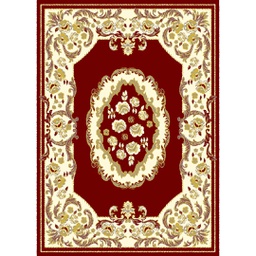 AZHAR 97170 (Rectangular, 200X280, BORDEAUX)