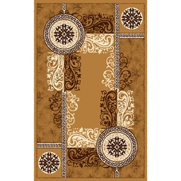 NOUR 53923 (Rectangulaire, 250X400, MARRON MIEL)