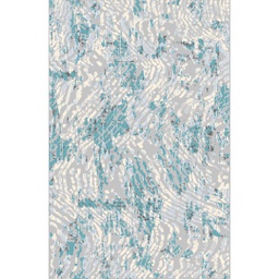 OZEL 96700 (Rectangular, 200X280, SHRINK GRIS CLAIR / BLEU TRQ)