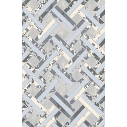 OZEL 96720 (Rectangulaire, 200X280, GRIS CLAIRE SHRINK GRIS FONCE)