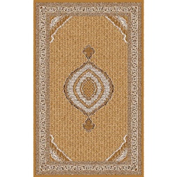 NOUR 58473 (Rectangulaire, 250X400, MARRON MIEL)