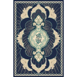 DOHA 98850 (Rectangulaire, 200X300, BLEU NUIT)