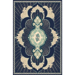 DOHA 98850 (Rectangular, 300X400, BLEU NUIT)