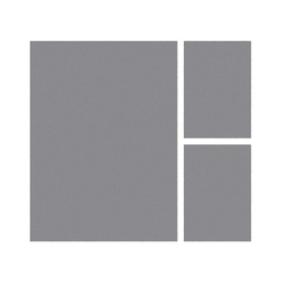 FENNEC 10000 (Rectangulaire, ( T 160X220 + 2T 60X110 ), GRIS CLAIRE)