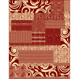 NOUR 50810 (Rectangulaire, 300X400, BORDEAUX)