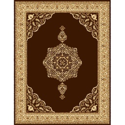 NOUR 51690 (Rectangulaire, 300X400, MARRON CHOCO)